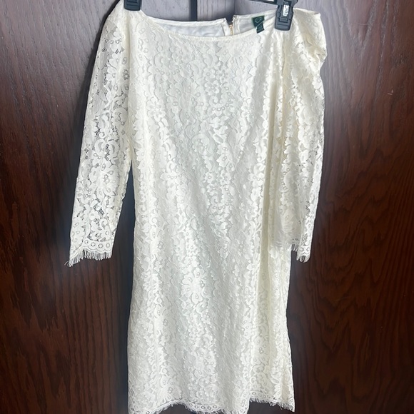NWT C. wonder white lace dress - Picture 1 of 4